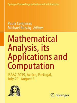 cover image of Mathematical Analysis, its Applications and Computation